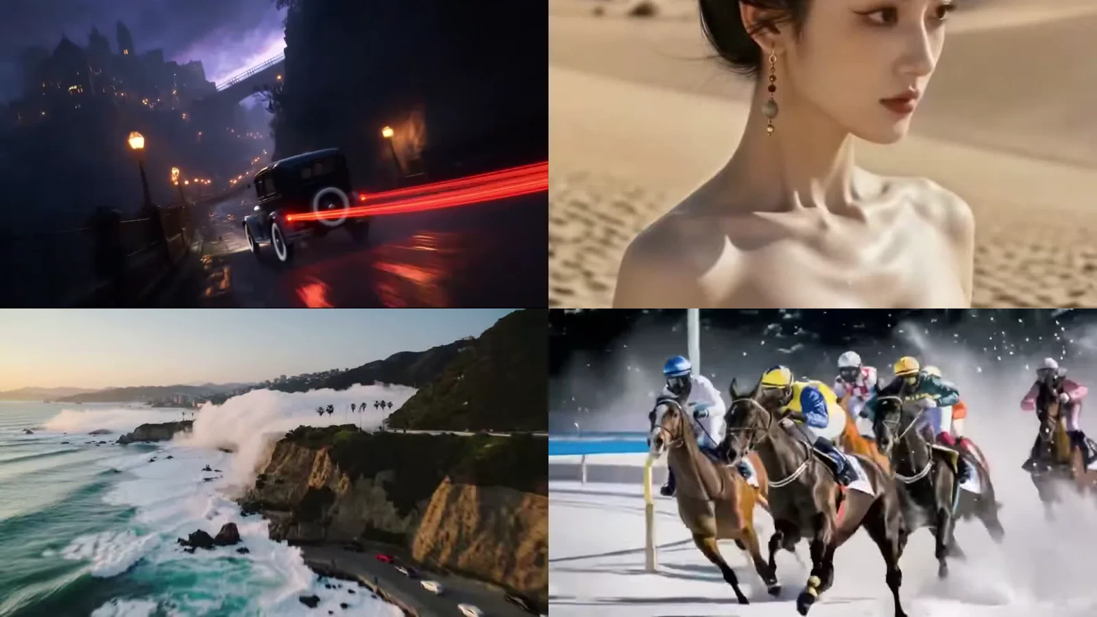 Happy Horse AI Video homepage hero section showing the current product branding